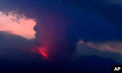 Volcanic eruption in Japan forces evacuations in 2 towns