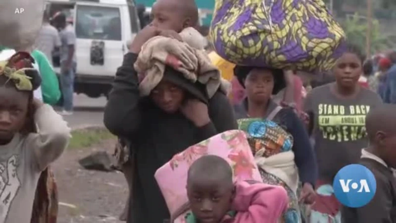 Displaced People in Democratic Republic of Congo Plead for Aid