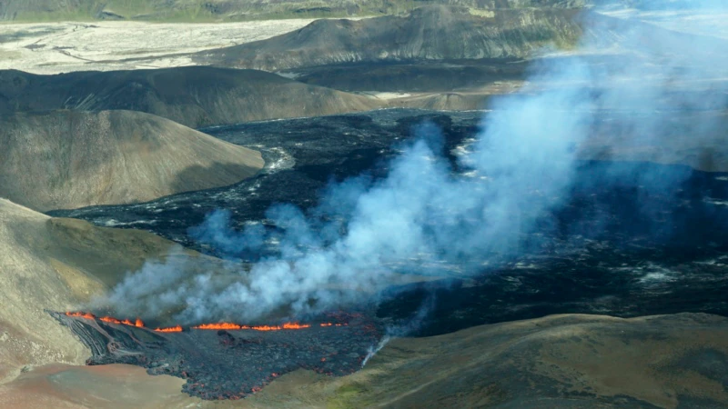 Iceland on Code Red as Volcano Erupts