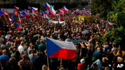 Tens of Thousands Protest Against Czech Government