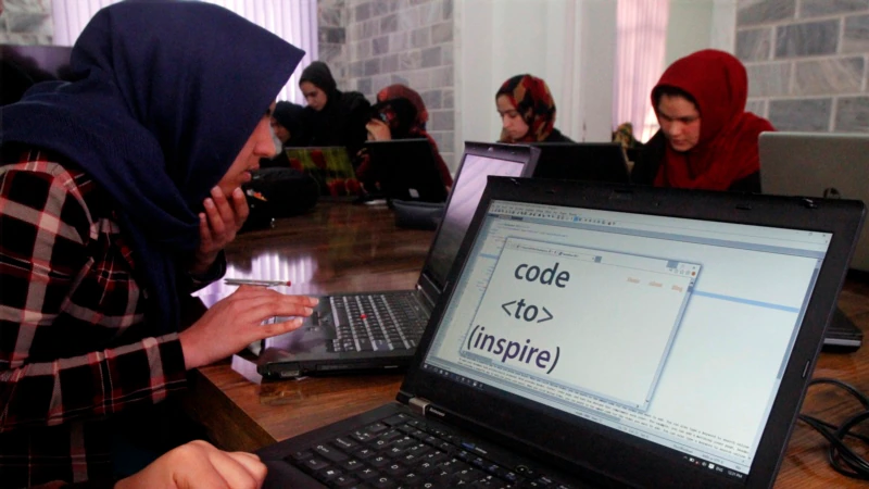 Taliban Let Girls Coding School Reopen in Afghanistan