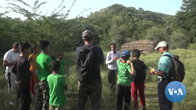 Near Indian Capital, Environmentalists Teach Students to Defend Forests