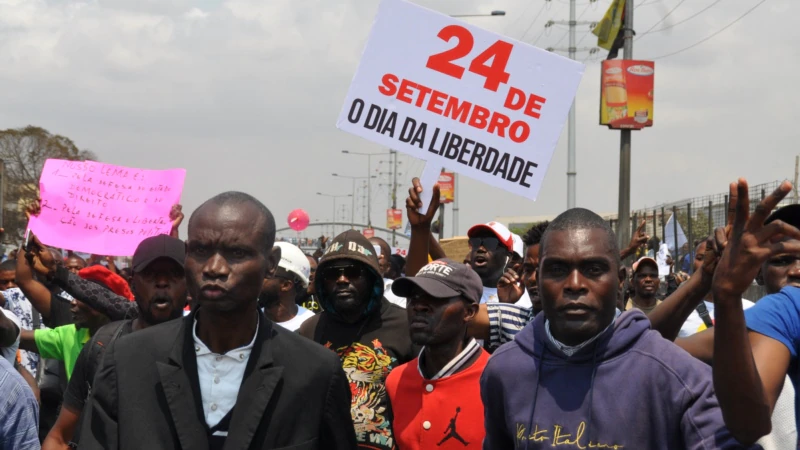 Thousands in Angola's Capital Protest Alleged Electoral Fraud