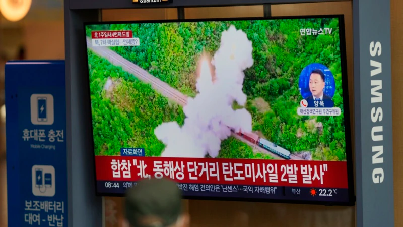 North Korea Fires Pair of Missiles, Extending Record Pace of Launches 