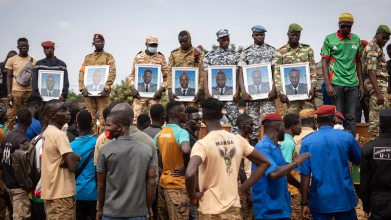 Thousands Attend Funeral of Burkina Faso Soldiers Killed in Pre-Coup Ambush