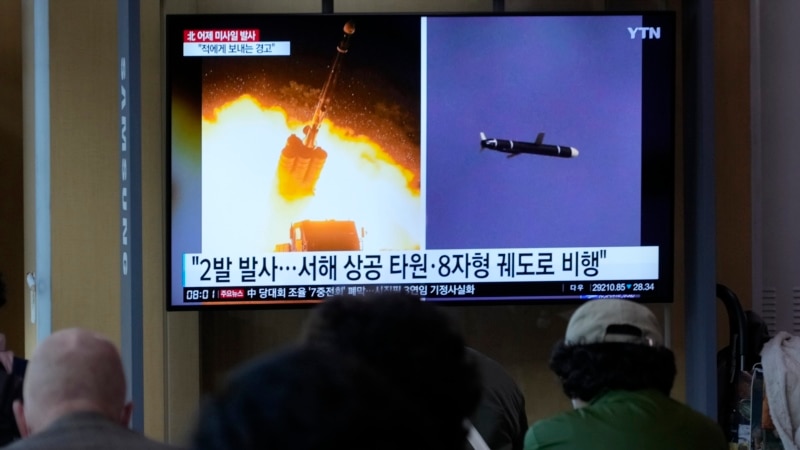 North Korea Fires Missile After Flying Warplanes Near Border