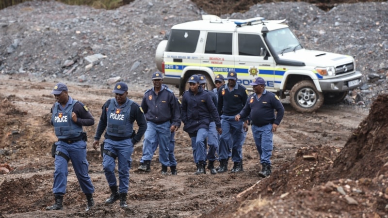 South African Police Investigating Deaths of 21 Suspected Illegal Miners