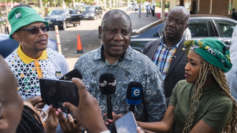 South Africa's Ramaphosa Says ANC Executive to Decide His Fate 