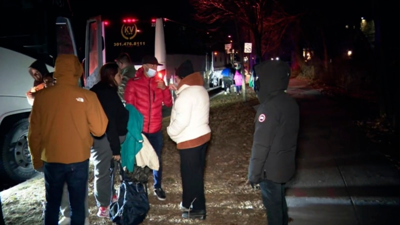 Migrants Dropped Near VP Harris Home on Frigid Christmas Eve 