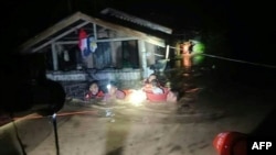 Philippines Floods Force Tens of Thousands to Flee Homes