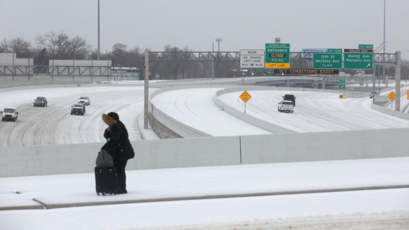 Winter Storm Blamed for Two Deaths in Texas