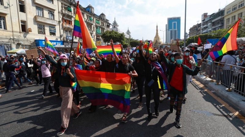 LGBTQ+ People in Myanmar Face Legal Oppression, No Protection, Activist Says