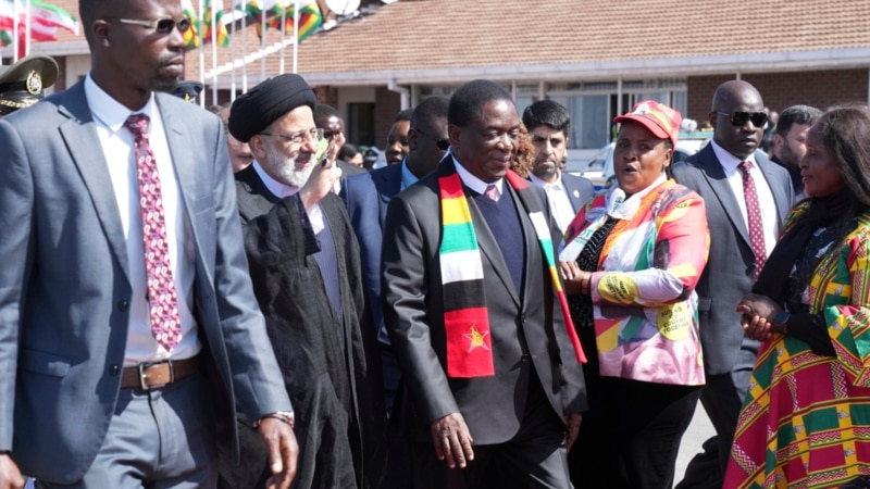 Iran's Raisi Visits Fellow Outlier Zimbabwe Ahead of Key Vote 