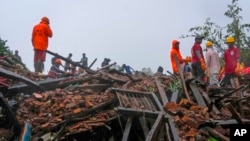 Landslide Triggered by Heavy Rains Kills 10, Traps Many Others in Western India