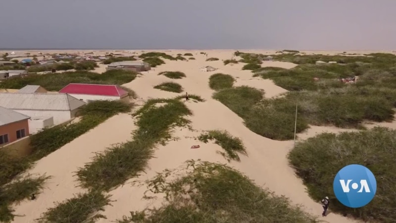 Sandstorms Swallowing Somali Coastal Town