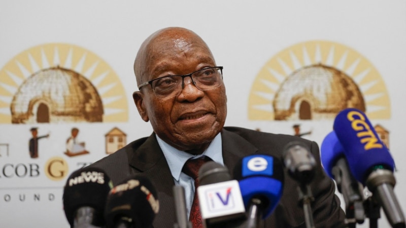 Ruling ANC Suspends Former South African President's Membership