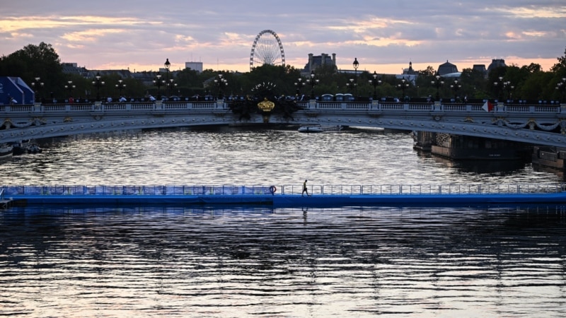 Olympics-triathlon Swimming Leg Canceled in Paris 2024 Test Event