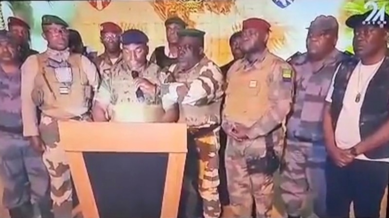 Gabon Military Officers Declare Coup