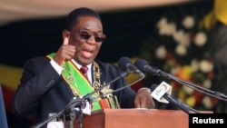 Zimbabwe’s Mnangagwa Sworn In for New Five-Year Term