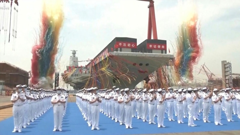 Taiwan Eyes New Chinese Aircraft Carrier as Major Threat