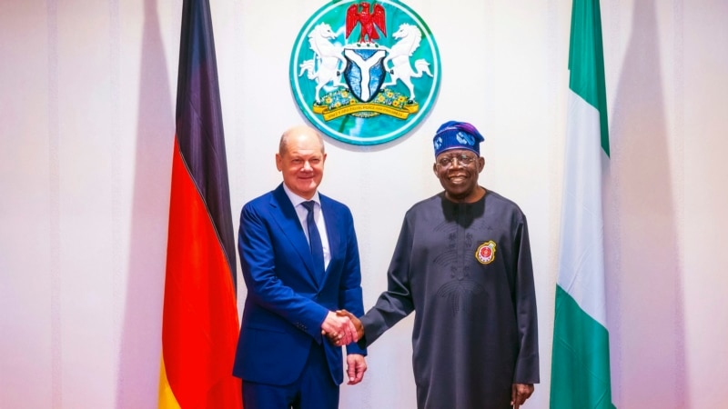 Trade Tops Agenda as Germany's Scholz Meets Nigerian Leader on West Africa Trip