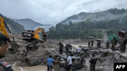 Deaths Rise to 47 After Icy flood Sweeps Through India's Himalayan Northeast