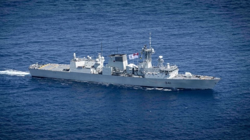 Canadian Navy Makes Waves in Western Pacific