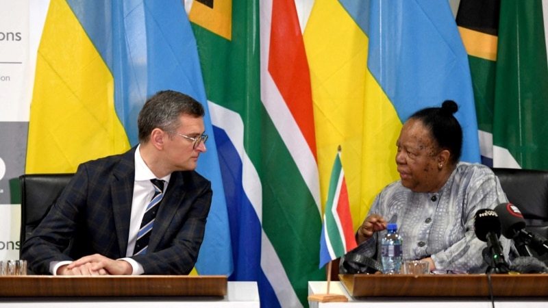 Ukrainian Foreign Minister's South Africa Visit Overshadowed by Gaza