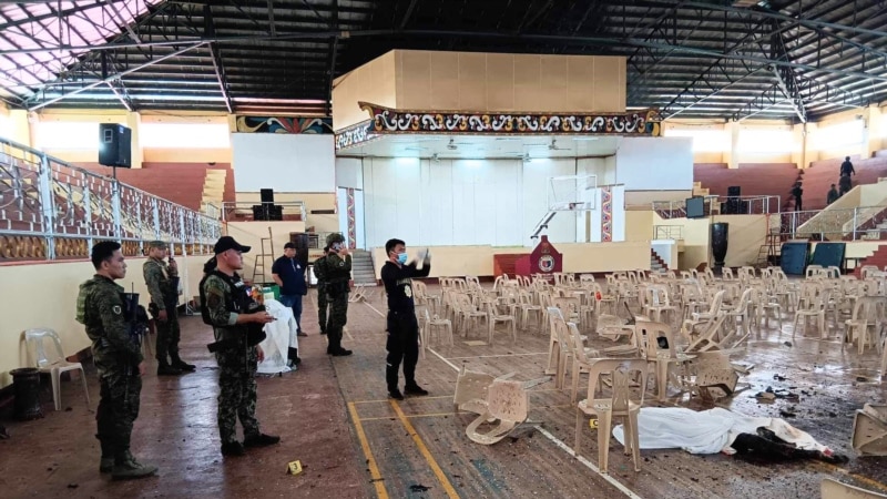 Philippines Identifies Suspects After Bombing At Sunday Mass