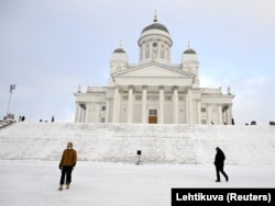 Extreme Cold Grips Nordic Countries as Floods Hit Western Europe