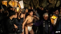 Japan's 'Naked Men' Festival Succumbs to Aging of Population