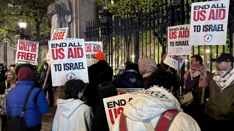 Pro-Palestinian protests continue across US college campuses