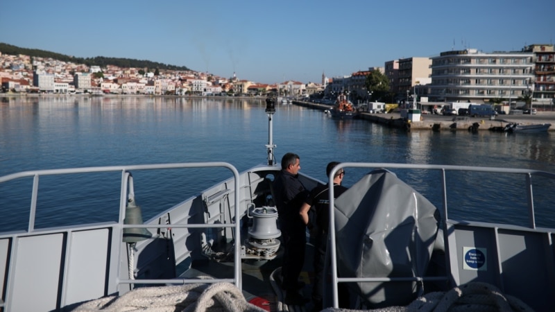 Greek coast guard rescues 74 migrants in boat on Mediterranean Sea   