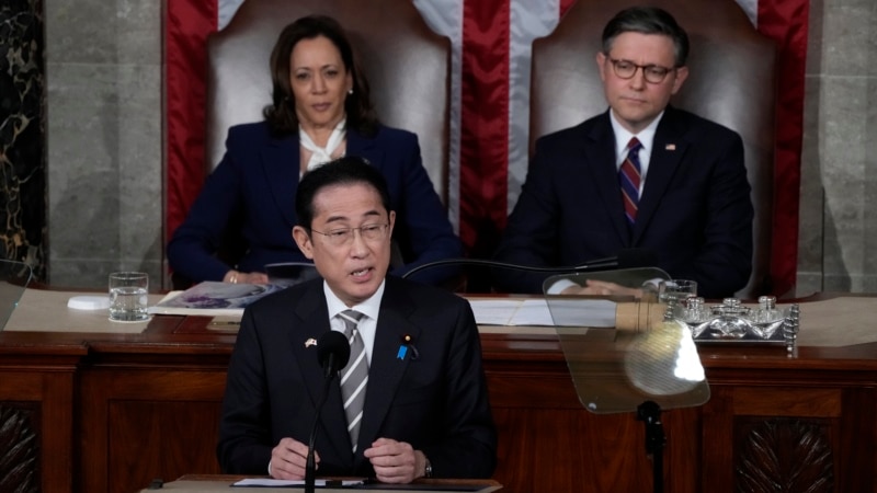 Japanese PM to US lawmakers: US does not have to confront global challenges alone