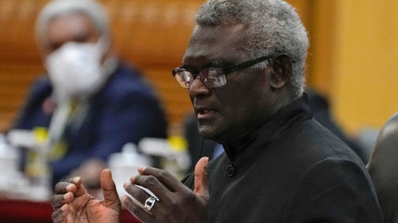 Solomon Islands PM Sogavare won't stand for renomination next week