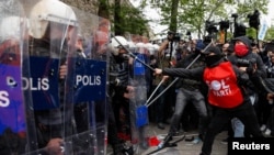  210 protesters detained during May Day demonstrations in Turkey 