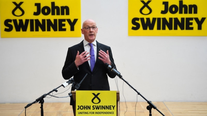 Swinney named new leader of Scotland's SNP