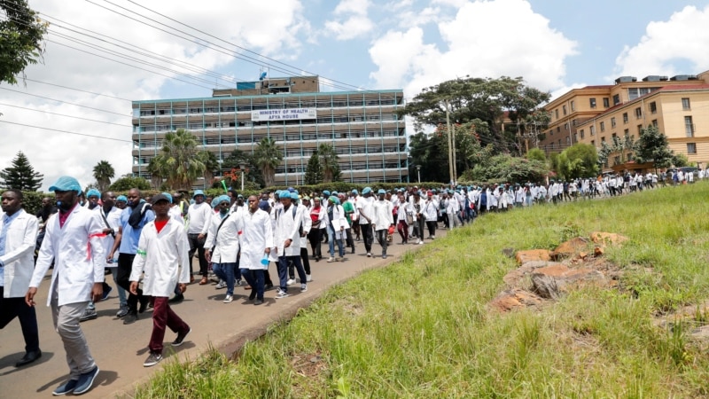 Kenyan government doctors sign agreement to end strike