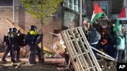 Police break up pro-Palestinian student protest in Berlin as demonstrations spread across Europe