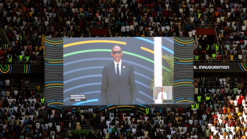 Rwanda's Kagame sworn in for fourth term 