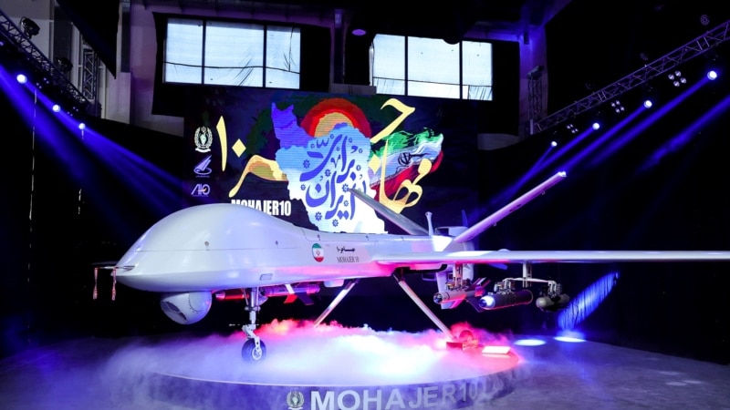 Iran shows long-range drones at Russian event, state news reports