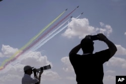 Chinese military planes displayed at Egypt airshow, but demand is in question 