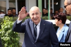 Algeria's 78-year-old president expected to win 2nd term