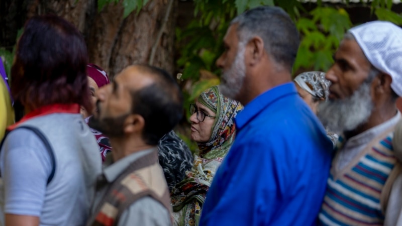 Indian-controlled Kashmir sees brisk voting for local government