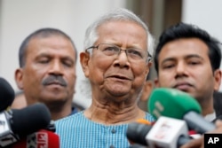 VOA Interview: Muhammad Yunus on restoring order in Bangladesh 